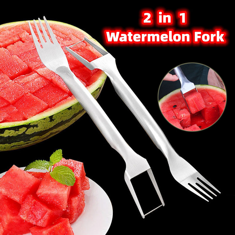 Watermelon Fork + Slicer